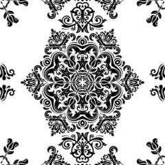 Pattern in the style of Baroque. Abstract  Background