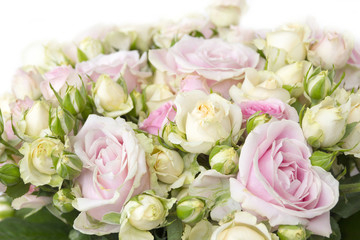 Bouquet of red roses, background