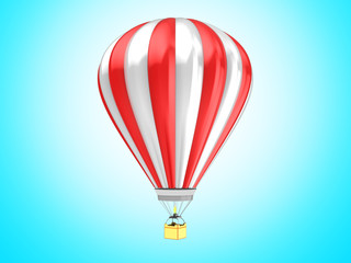 Fototapeta premium hot air baloon