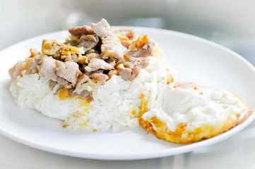 Fried  pork