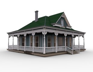 Three-Dimensional House