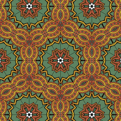 Lace  floral ethnic ornament  pattern