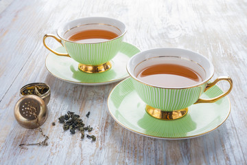 Green Tea in a cup
