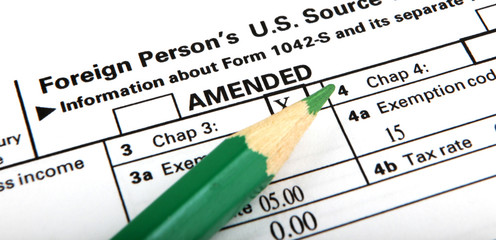Fototapeta premium Tax Forms