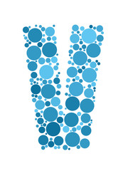 ALPHABET ICONS (letter V graphic design lettering)