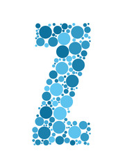 ALPHABET ICONS (letter Z graphic design lettering)