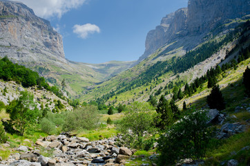 Valley near Ordesa y Monte Perdido National Park, Spain