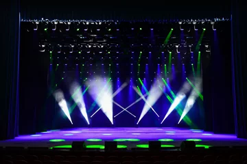 Photo sur Plexiglas Lumière et ombre Concert stage