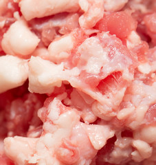 minced as background