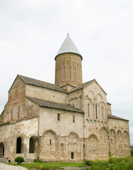 Fototapeta na wymiar Alaverdi Monastery in Kakheti region in Eastern Georgia