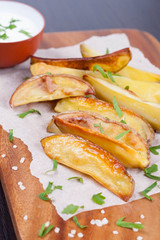Baked potatoes