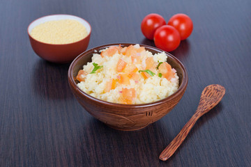 Cous Cous and vegetables