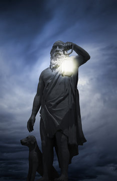 Sculpture of  Philosopher, Diogenes