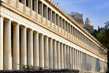 Rolgordijnen Ancient Agora of Athens © SuperCoolPhotography