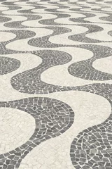 Cercles muraux Copacabana, Rio de Janeiro, Brésil Copacabana Beach Sidewalk Design Rio de Janeiro