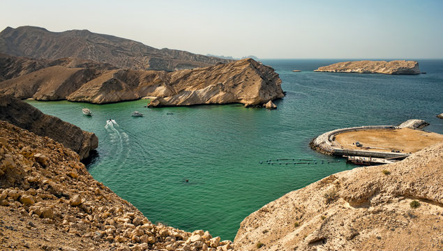 Beautiful Beach In Muscat, Oman