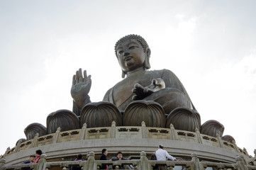 Fototapeta premium 香港の天壇大仏