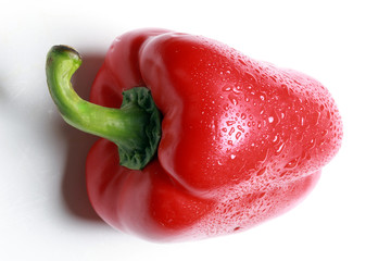 appetizing red bell pepper