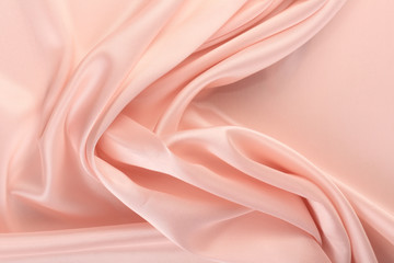 Obraz premium pink chiffon folds