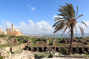 Obraz premium Tyre Roman Ruins, Lebanon