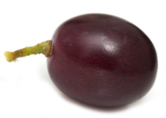 grapes on a white background