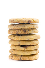 pile of chocolate cookies