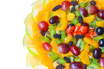 On top of Fruit cake