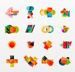 Collection of modern business infographic templates