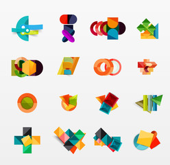 Collection of modern business infographic templates