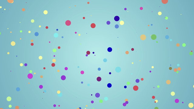 retro vintage background with polka dots, blinking in time