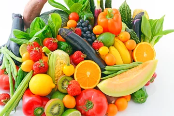 Zelfklevend Fotobehang 新鮮な野菜と果物 © Liza5450