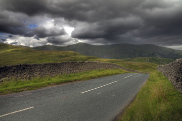 Route entre Ecosse et France