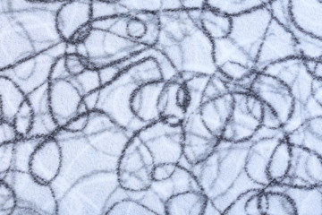 black and white fabric