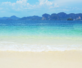 Fototapeta premium beach and sea