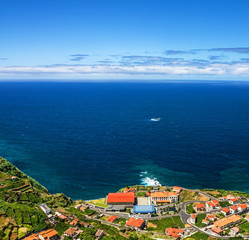 Panoramic view on Portu Moniz, Madeira island, Portugal