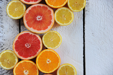 Fototapeta na wymiar Delicious citrus