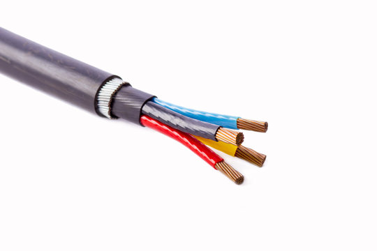 four core armored cable