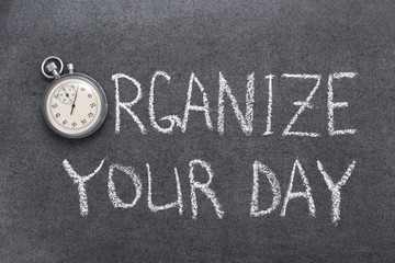 organize your day