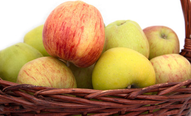 apples in a basket