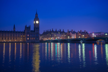 Fototapeta na wymiar London landmark Big Ben