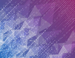 abstract technology background Business & development direction