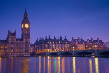Fototapeta na wymiar London landmark Big Ben