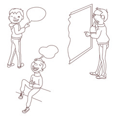 Kids cartoon characters