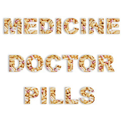 Medications on the table