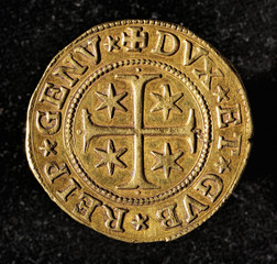 ancient golden coin