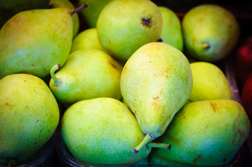 ripe juicy pear