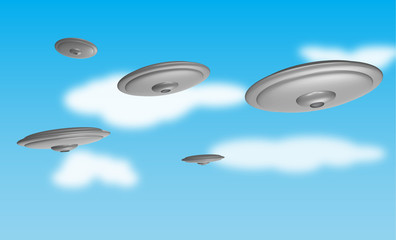 Dischi volanti nel cielo