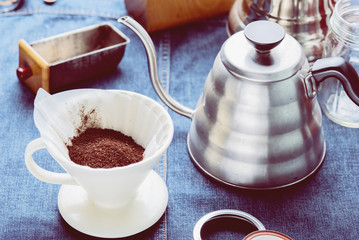 Filter drip coffee