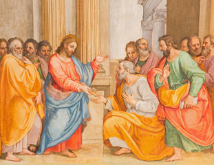 Obraz premium Rzym - konwersja św. Paul - Santa Maria in Transpontina