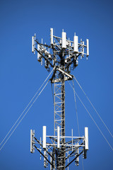 Close up of a cell tower - 81570903